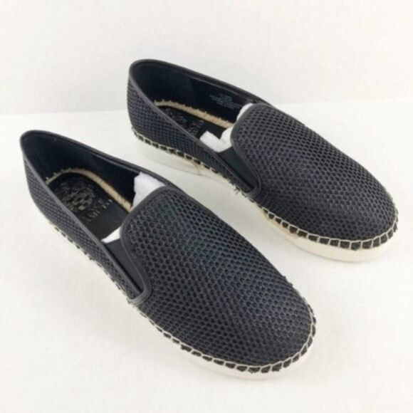 VINCE CAMUTO Tambie Slip On Sneaker Glitter Black - Picture 2 of 6